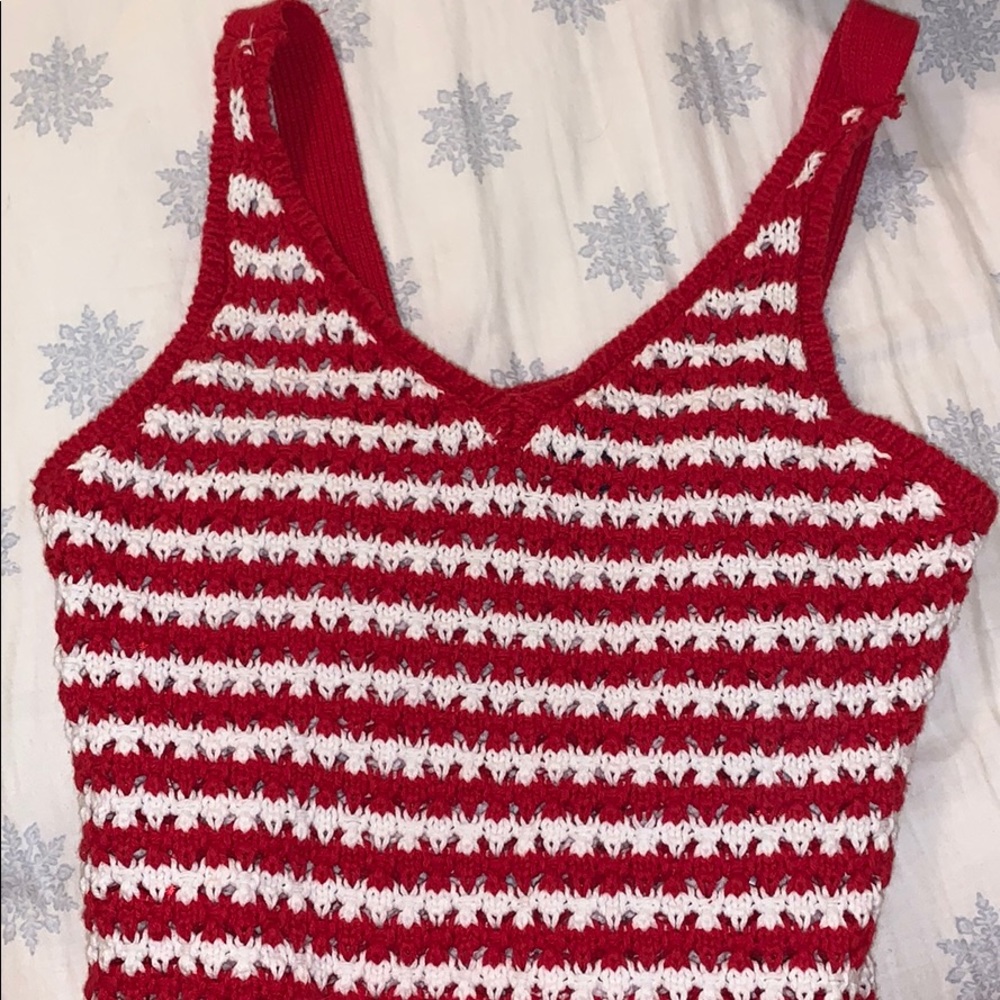Knitted Striped Tank (not homemade :))